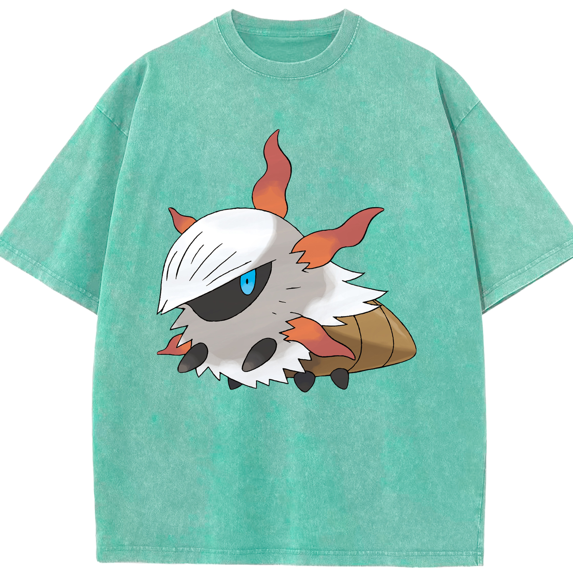 （画像用） ポケットモンスター Pokémon 綿100% ヴィンテージ風 半袖Tシャツ（フロントプリント）